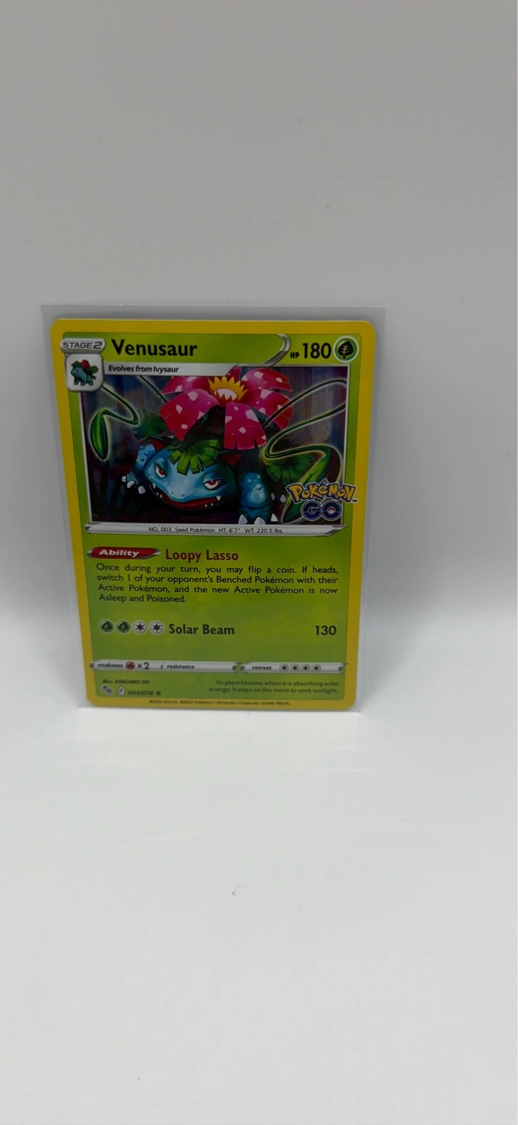Venusaur - Pokémon GO #003/078