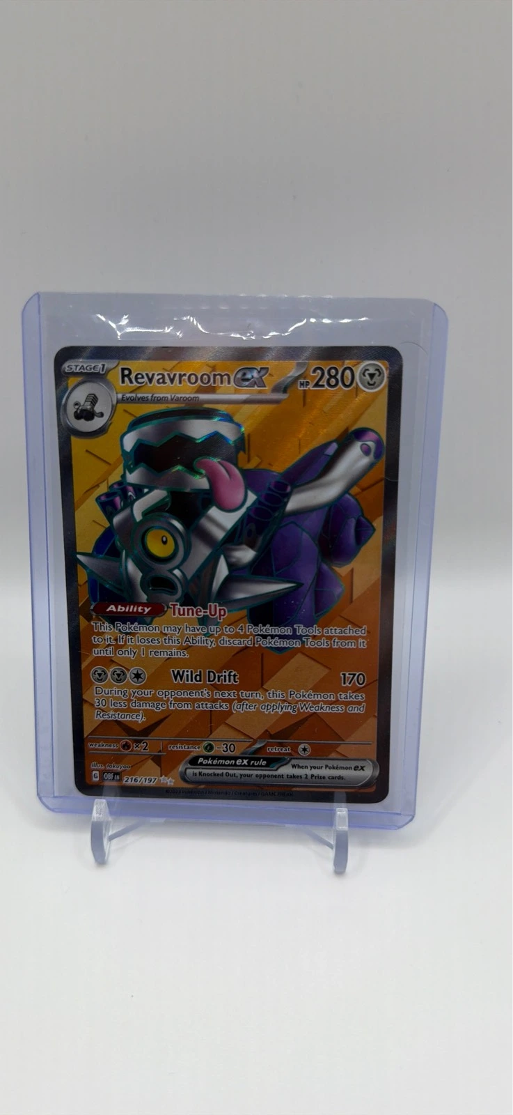 Revavroom ex - Obsidian Flames #216/197