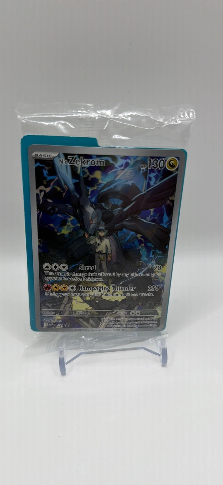 N's Zekrom Sealed Promo #031