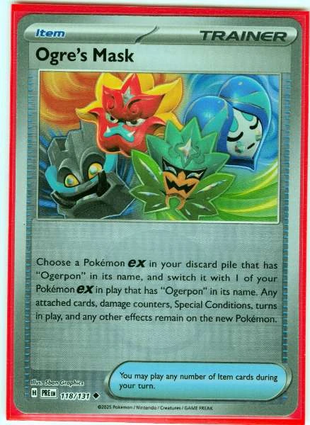 Ogre's Mask - Prismatic Evolutions #118/131
