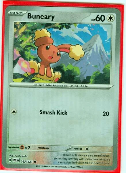 Buneary - Prismatic Evolutions #083/131
