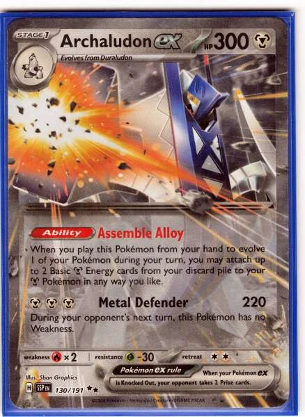 Archaludon ex - Surging Sparks #130/191