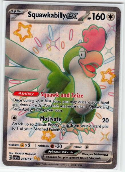 Squawkabilly ex - Paldean Fates #223/091