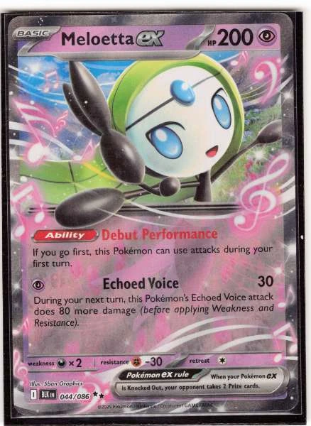 Meloetta ex - Black Bolt #044/086