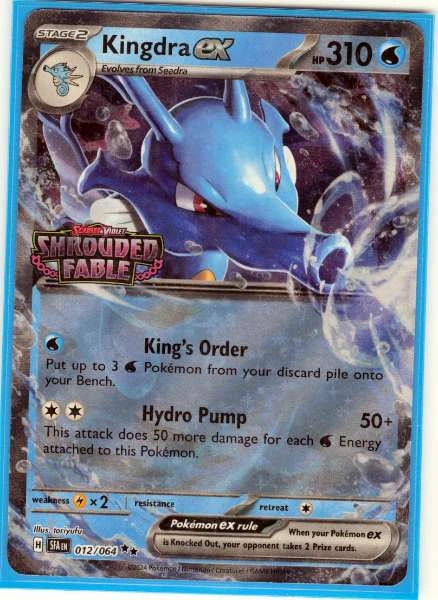 Kingdra ex - Shrouded Fable #012/064