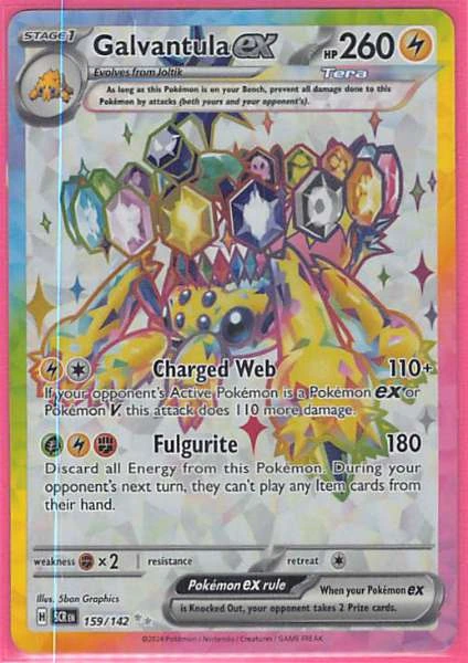 Galvantula ex - Stellar Crown #159/142