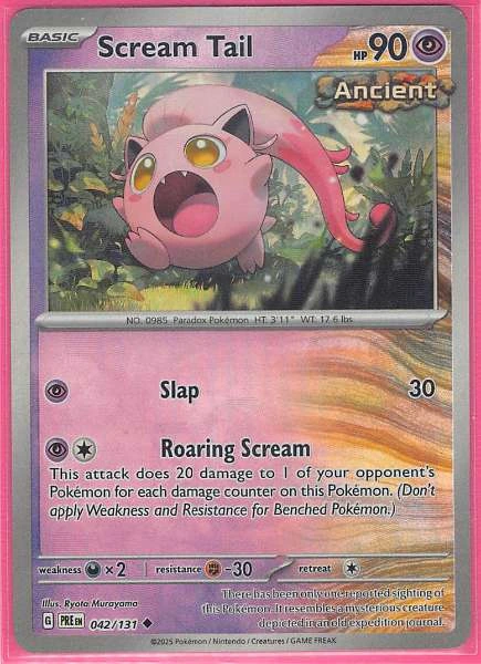 Scream Tail - Prismatic Evolutions #042/131