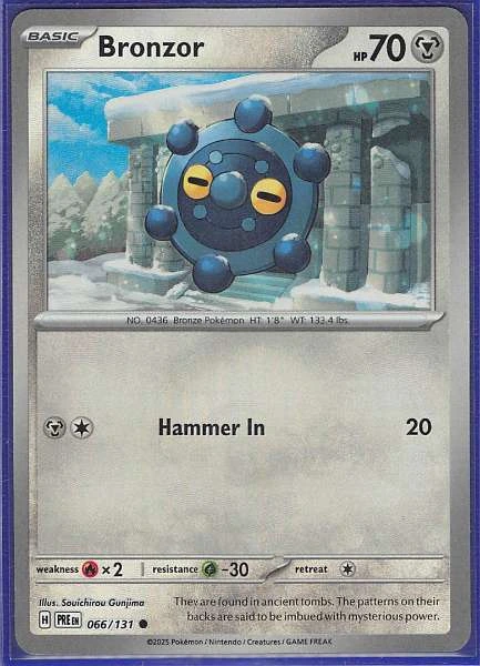 Bronzor - Prismatic Evolutions #066/131