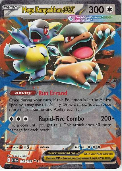 Mega Kangaskhan EX - Mega Evolutions #104/132