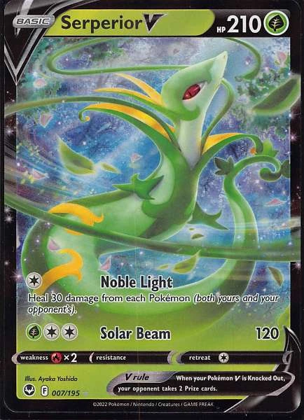 Serperior V - Silver Tempest #007/195