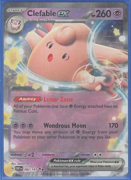 Clefable ex - Obsidian Flames #082/197