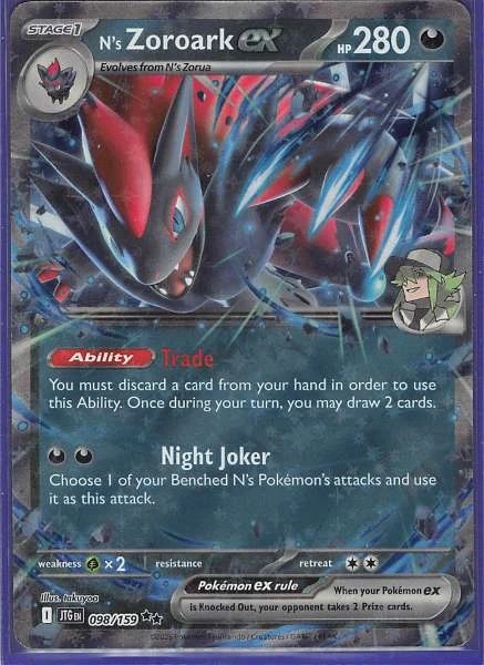 N's Zoroark ex - Journey Together #098/159
