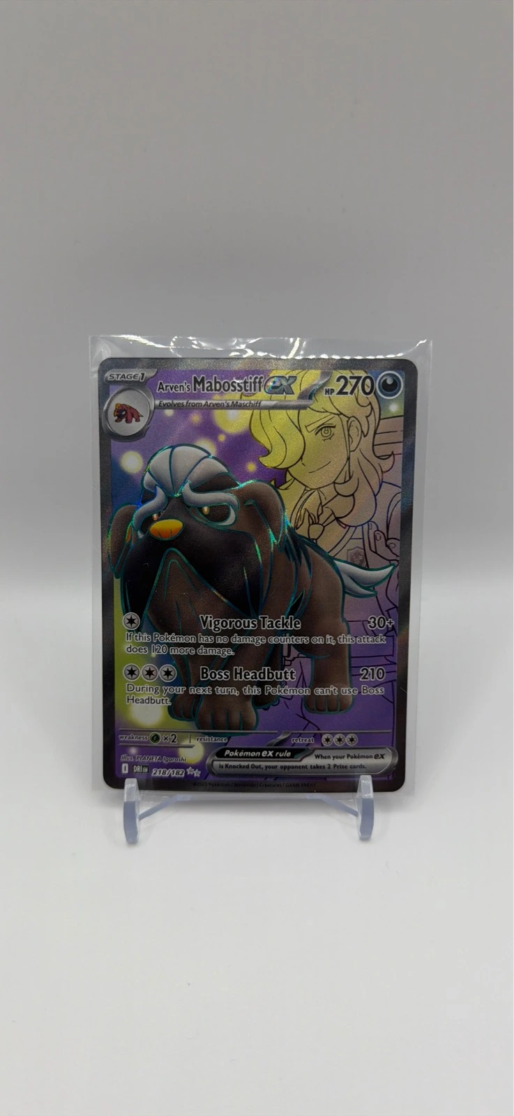 Arven's Mabosstiff ex #218/182