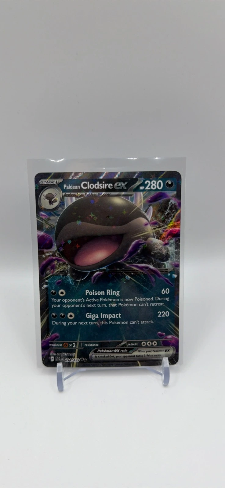 Paldean Clodsire ex #094/159