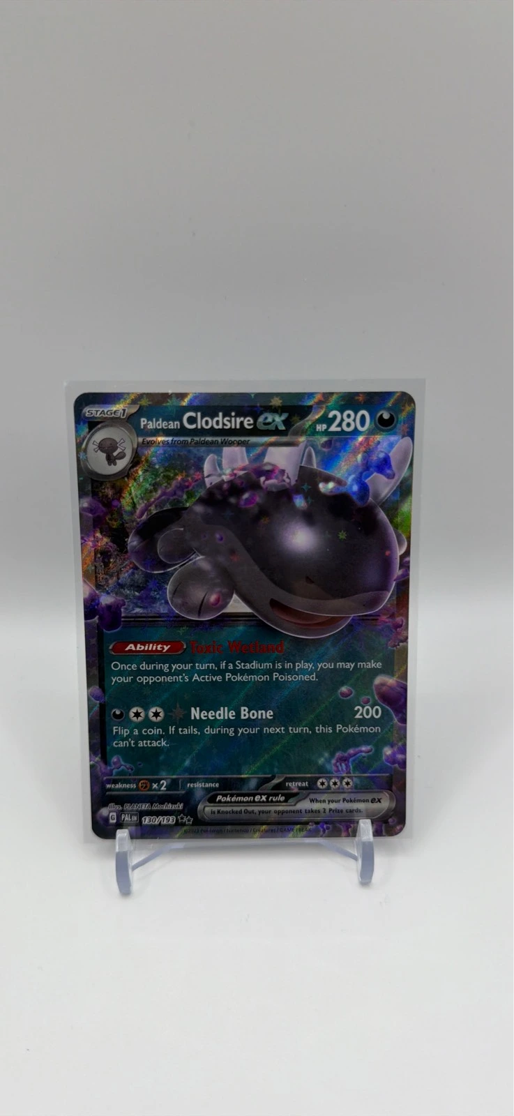 Paldean Clodsire ex - PAL #130/193