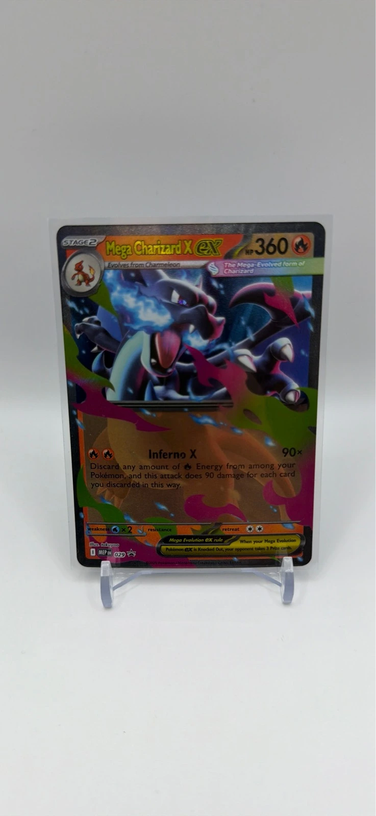 Mega Charizard X ex #MEP EN 029