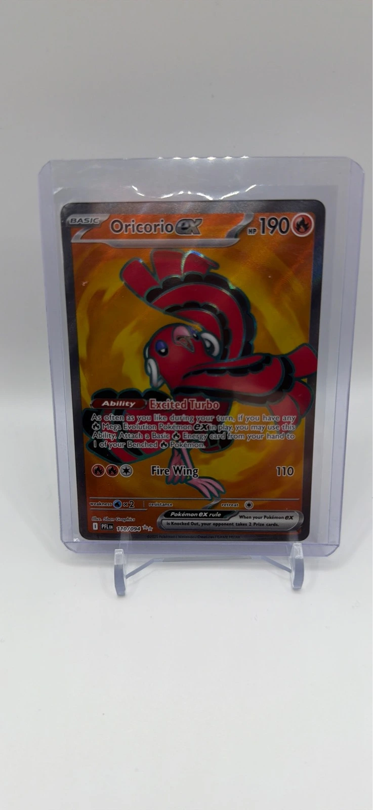 Oricorio ex #110/094