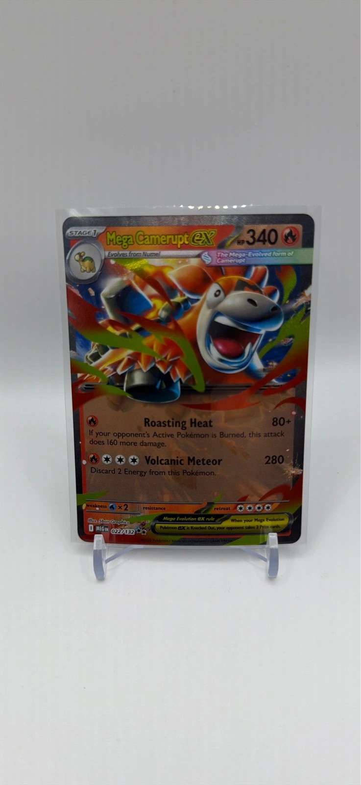 Mega Camerupt EX #022/132