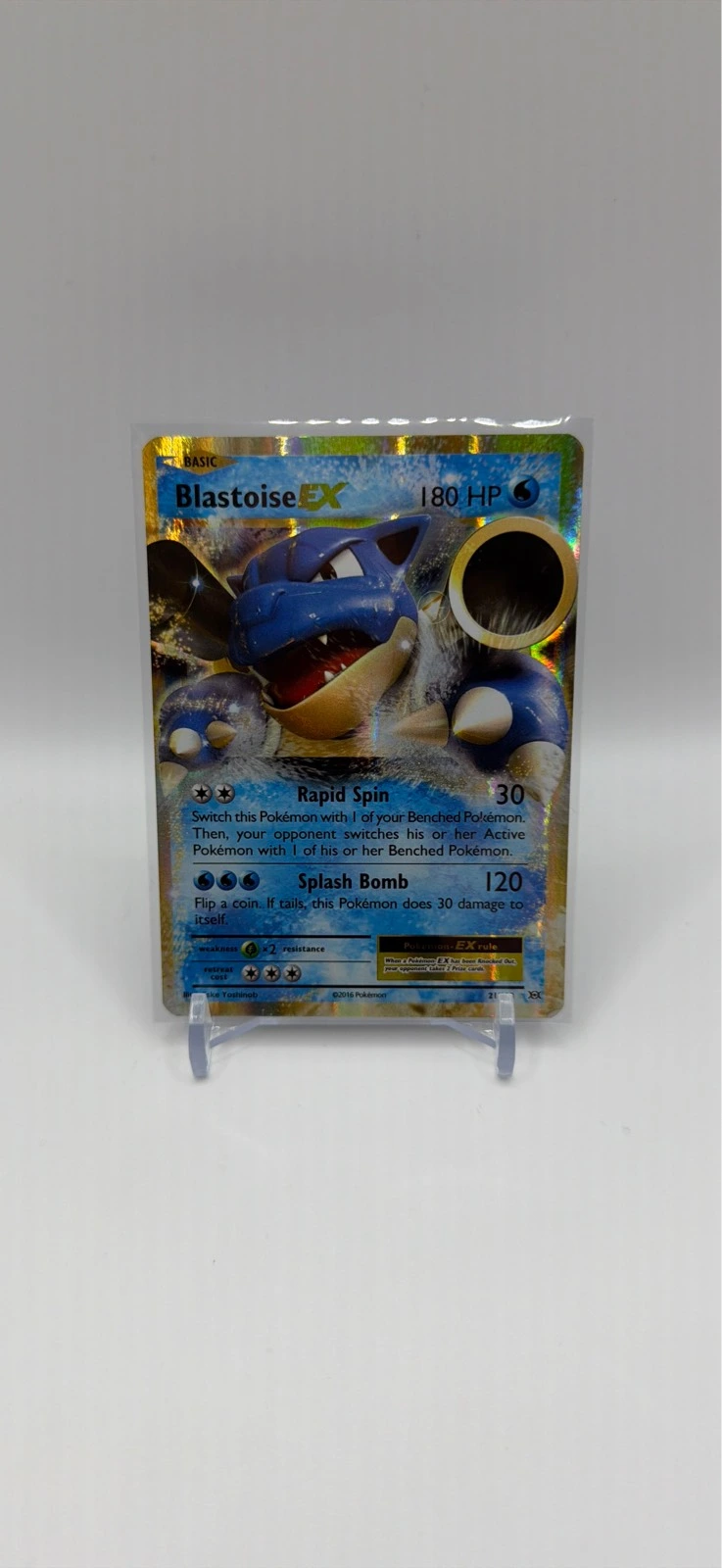 Blastoise EX #21