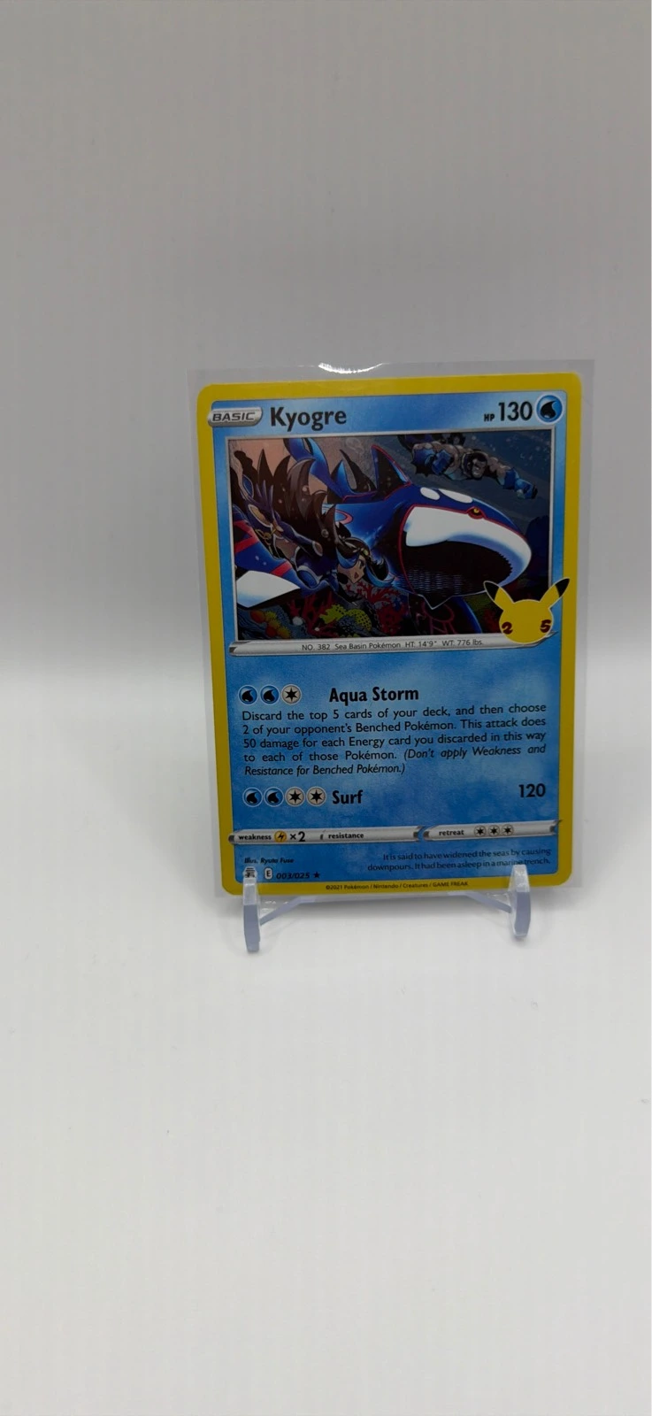 Kyogre #003/025