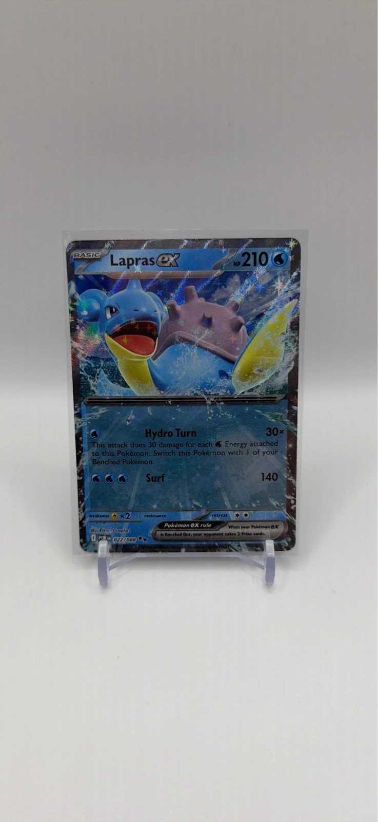 Lapras ex #022/088