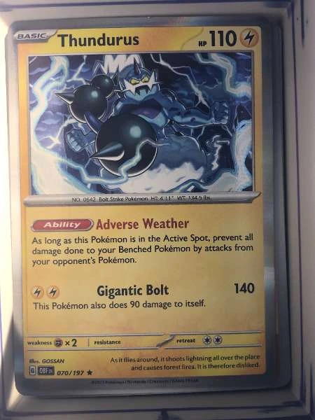 Thundurus - Obsidian Flames #070/197