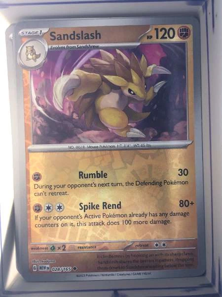 Sandslash - Scarlet & Violet 151 #028/165