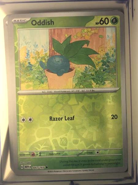 Oddish - 151 #043/165