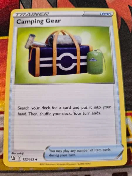 Camping Gear - Battle Styles #122/163