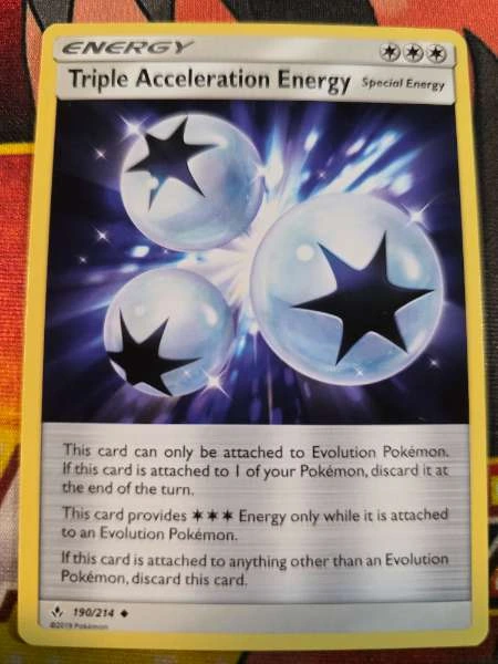Triple Acceleration Energy - Unbroken Bonds #190/214