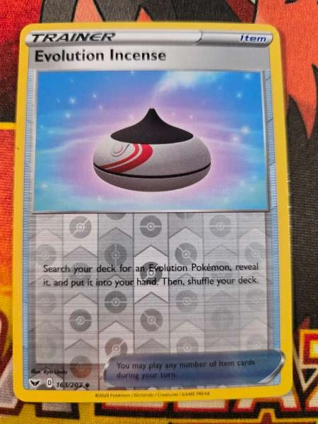 Evolution Incense - Sword & Shield Base Set #163/202