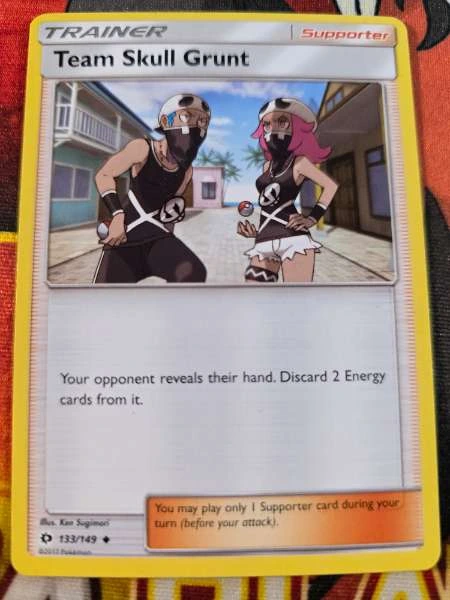 Team Skull Grunt - Sun & Moon Base Set #133/149