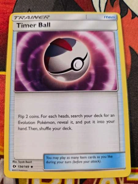 Timer Ball - Sun and Moon Base Set #134/149