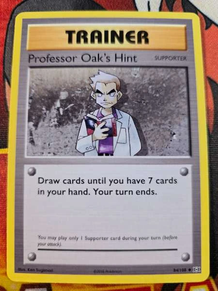 Professor Oak's Hint - Evolutions #84/108