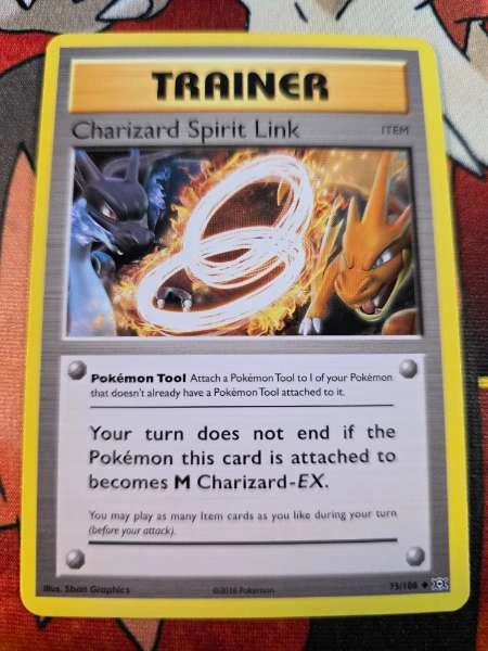 Charizard Spirit Link - Evolutions #75/108