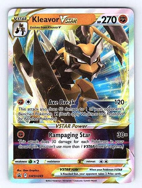 Kleavor VSTAR - Sword & Shield Promo #SWSH249