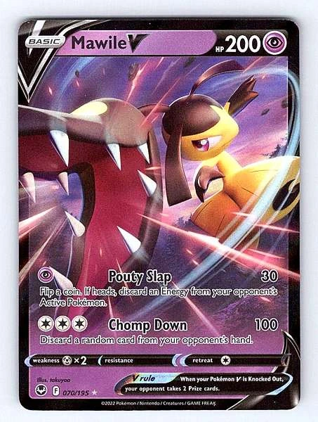 Mawile V - Silver Tempest #070/195