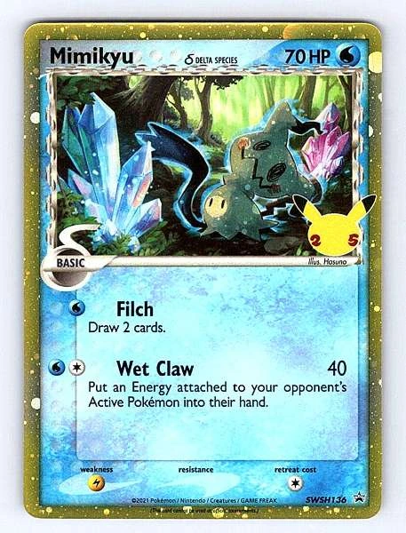 Mimikyu - Sword & Shield Black Star Promos #SWSH136