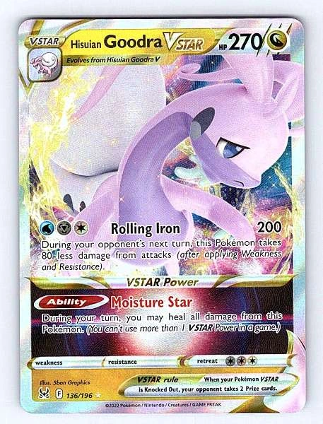 Hisuian Goodra VSTAR - Lost Origin #136/196