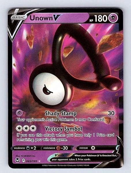 Unown V - Silver Tempest #065/195