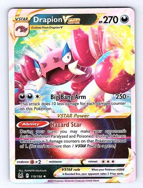 Drapion VSTAR - Lost Origin #119/196