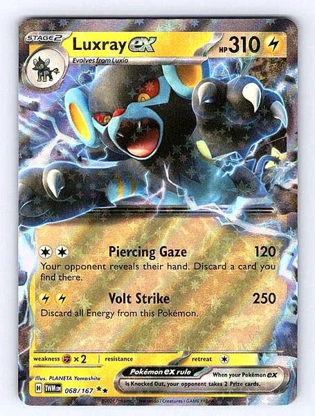 Luxray ex - Twilight Masquerade #068/167