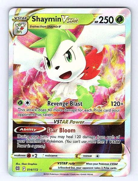 Shaymin VSTAR - Brilliant Stars #014/172