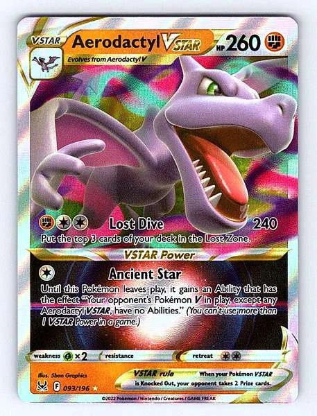 Aerodactyl VSTAR - Lost Origin #093/196