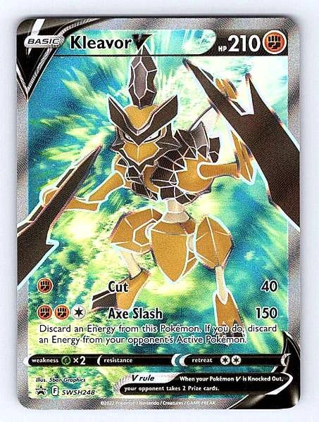 Kleavor V - Sword & Shield Black Star Promos #SWSH248