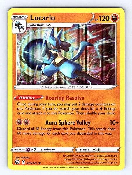Lucario - Brilliant Stars #079/172