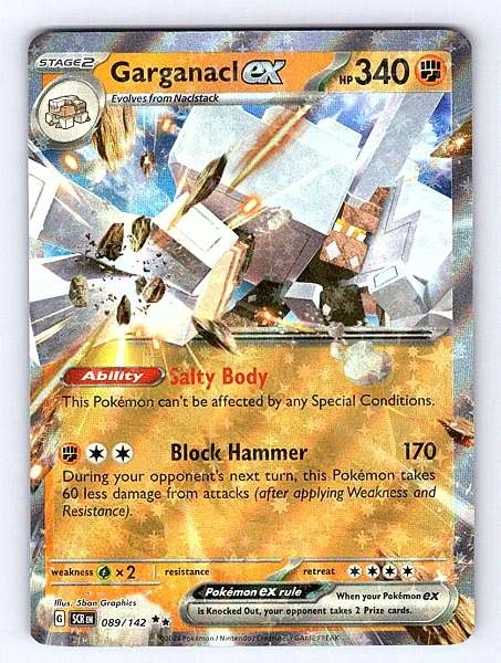 Garganacl ex - Stellar Crown #089/142