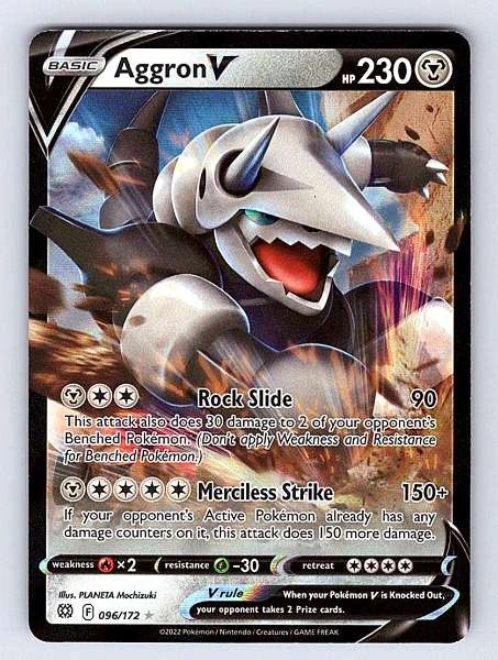 Aggron V - Brilliant Stars #096/172