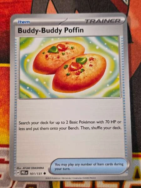 Buddy-Buddy Poffin - Prismatic Evolutions #101/131