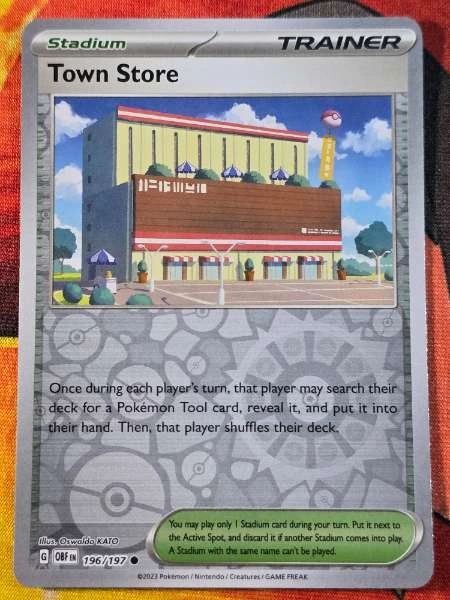 Town Store - Obsidian Flames #196/197